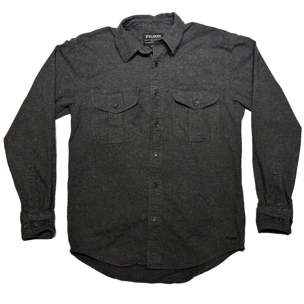 Filson Men’s Flannel Button Down Shirt Size XS